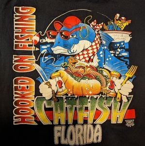 Vintage "Hooked on Fishing" T-Shirt